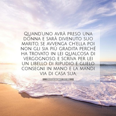 Deuteronomio 24:1 RIV Immagine del Versetto della Bibbia