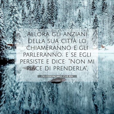 Deuteronomio 25:8 Versetto della Bibbia Spiegato