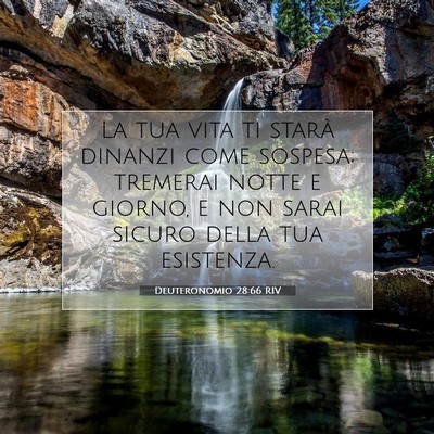 Deuteronomio 28:66 Versetto della Bibbia Spiegato
