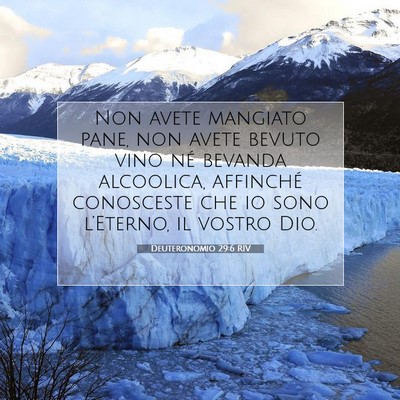 Deuteronomio 29:6 Versetto della Bibbia Spiegato