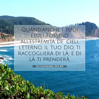 Deuteronomio 30:4 Versetto della Bibbia Spiegato