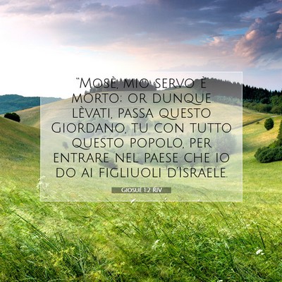 Giosué 1:2 Versetto della Bibbia Spiegato