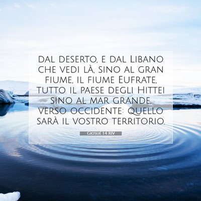 Giosué 1:4 Versetto della Bibbia Spiegato