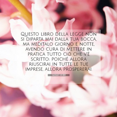 Giosué 1:8 Versetto della Bibbia Spiegato