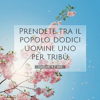 Giosué 4:2 Versetto della Bibbia Spiegato