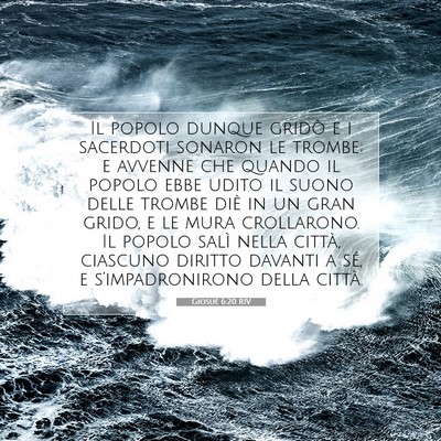 Giosué 6:20 Versetto della Bibbia Spiegato