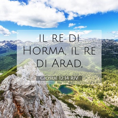Giosué 12:14 RIV Immagine del Versetto della Bibbia