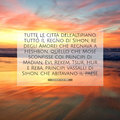 Giosué 13:21 Versetto della Bibbia Spiegato