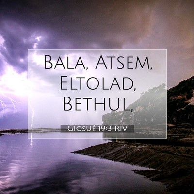 Giosué 19:3 Versetto della Bibbia Spiegato