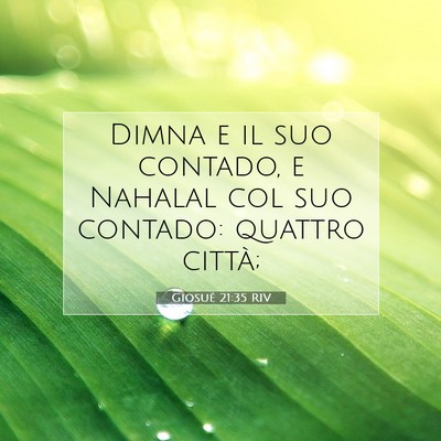 Giosué 21:35 Versetto della Bibbia Spiegato