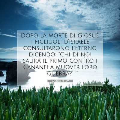 Giudici 1:1 Versetto della Bibbia Spiegato
