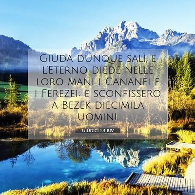 Giudici 1:4 Versetto della Bibbia Spiegato