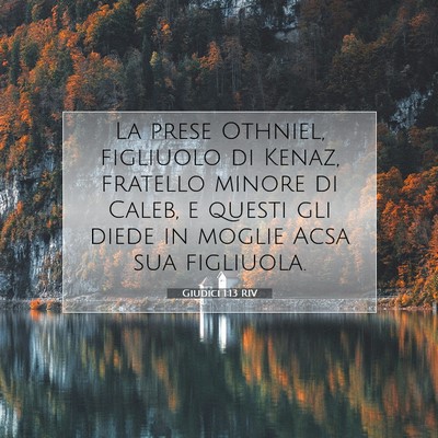 Giudici 1:13 Versetto della Bibbia Spiegato