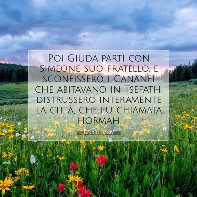 Giudici 1:17 Versetto della Bibbia Spiegato