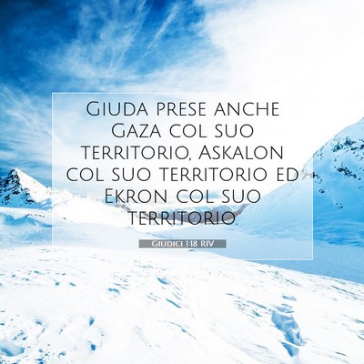 Giudici 1:18 Versetto della Bibbia Spiegato