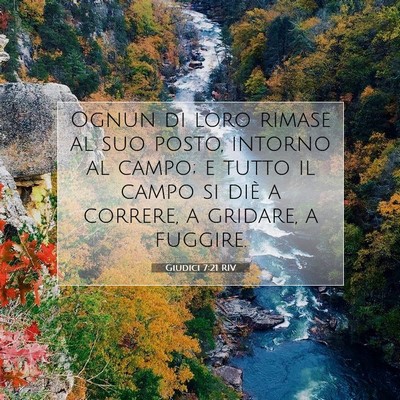Giudici 7:21 Versetto della Bibbia Spiegato
