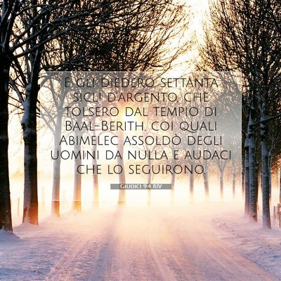 Giudici 9:4 RIV Immagine del Versetto della Bibbia