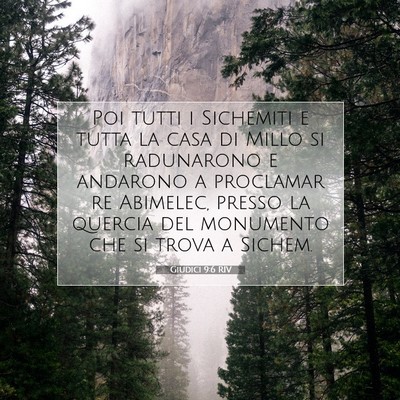 Giudici 9:6 RIV Immagine del Versetto della Bibbia