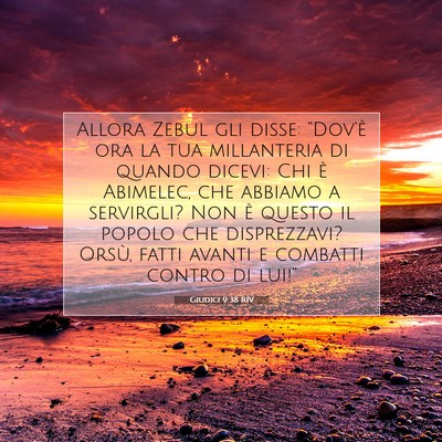 Giudici 9:38 Versetto della Bibbia Spiegato