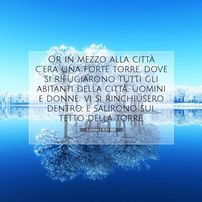 Giudici 9:51 Versetto della Bibbia Spiegato