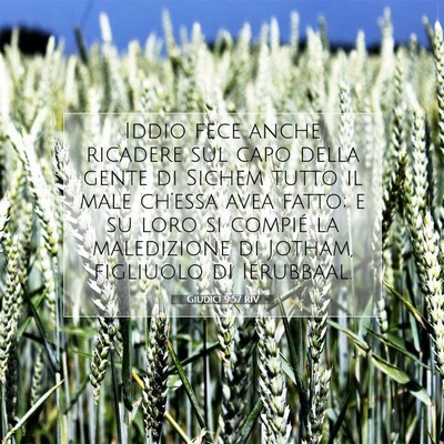 Giudici 9:57 RIV Immagine del Versetto della Bibbia