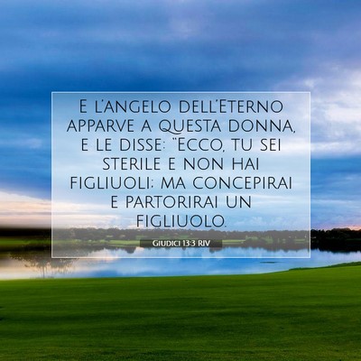 Giudici 13:3 RIV Immagine del Versetto della Bibbia