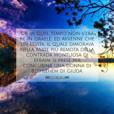 Giudici 19:1 RIV Immagine del Versetto della Bibbia
