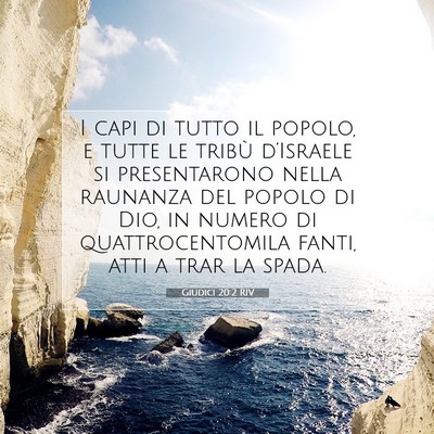 Giudici 20:2 Versetto della Bibbia Spiegato