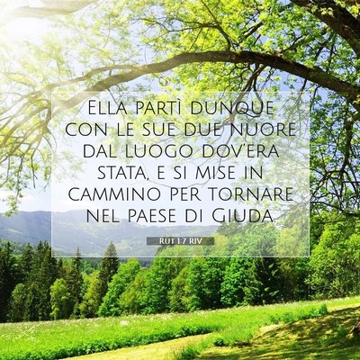 Rut 1:7 Versetto della Bibbia Spiegato