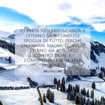 Rut 1:21 Versetto della Bibbia Spiegato