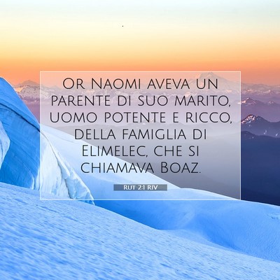 Rut 2:1 Versetto della Bibbia Spiegato