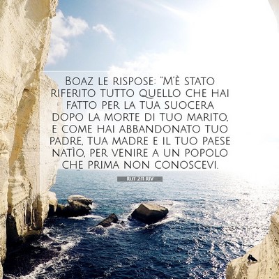 Rut 2:11 Versetto della Bibbia Spiegato
