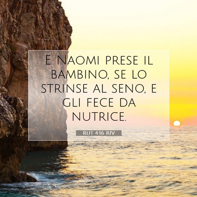 Rut 4:16 Versetto della Bibbia Spiegato