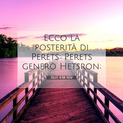 Rut 4:18 RIV Immagine del Versetto della Bibbia
