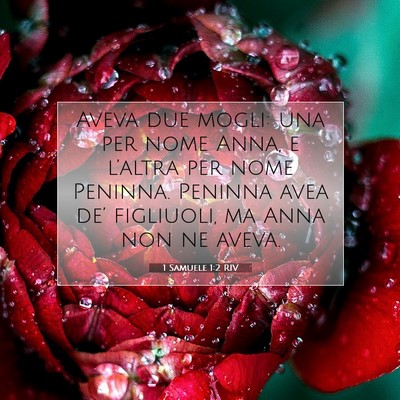 1 Samuele 1:2 Versetto della Bibbia Spiegato