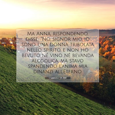 1 Samuele 1:15 Versetto della Bibbia Spiegato