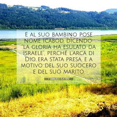 1 Samuele 4:21 Versetto della Bibbia Spiegato