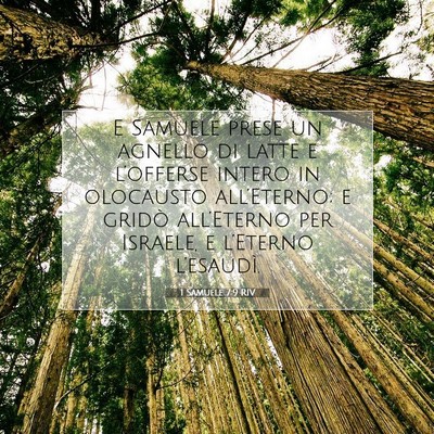1 Samuele 7:9 Versetto della Bibbia Spiegato