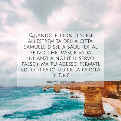 1 Samuele 9:27 Versetto della Bibbia Spiegato