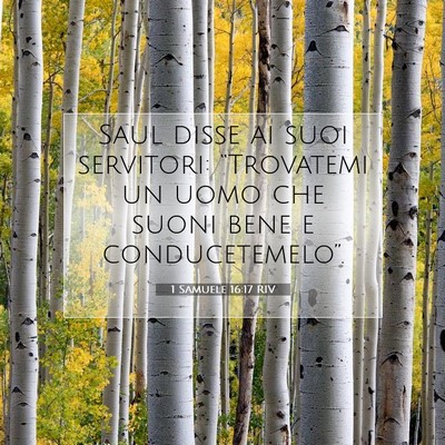 1 Samuele 16:17 Versetto della Bibbia Spiegato