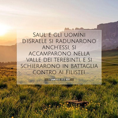 1 Samuele 17:2 Versetto della Bibbia Spiegato