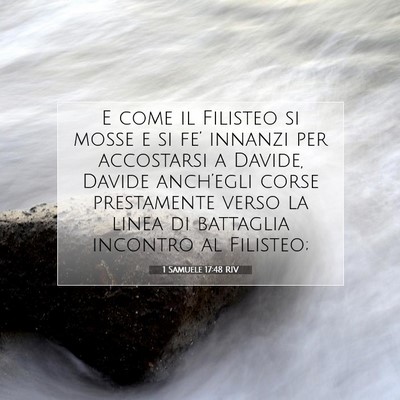 1 Samuele 17:48 Versetto della Bibbia Spiegato
