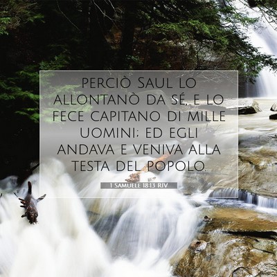 1 Samuele 18:13 Versetto della Bibbia Spiegato