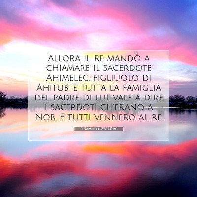 1 Samuele 22:11 Versetto della Bibbia Spiegato