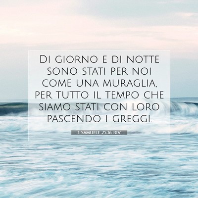1 Samuele 25:16 Versetto della Bibbia Spiegato