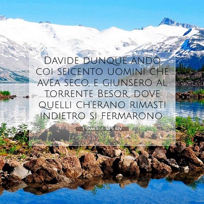 1 Samuele 30:9 Versetto della Bibbia Spiegato