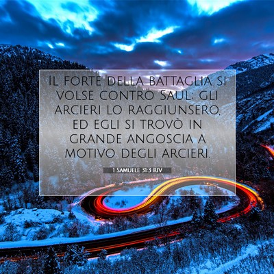1 Samuele 31:3 Versetto della Bibbia Spiegato