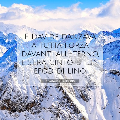 2 Samuele 6:14 Versetto della Bibbia Spiegato