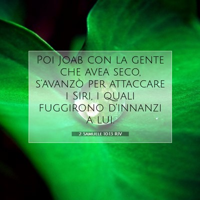 2 Samuele 10:13 Versetto della Bibbia Spiegato