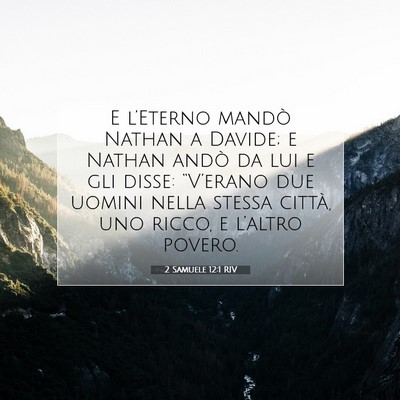2 Samuele 12:1 Versetto della Bibbia Spiegato